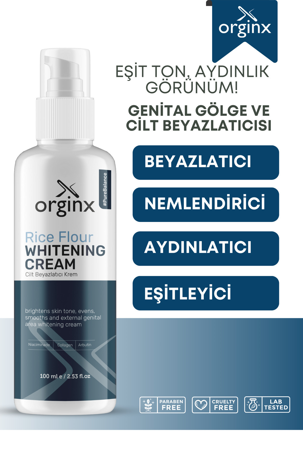 Ton Eşitleyici Bakım Kremi — Niacinamide & Arbutin 100 ml — görsel 1