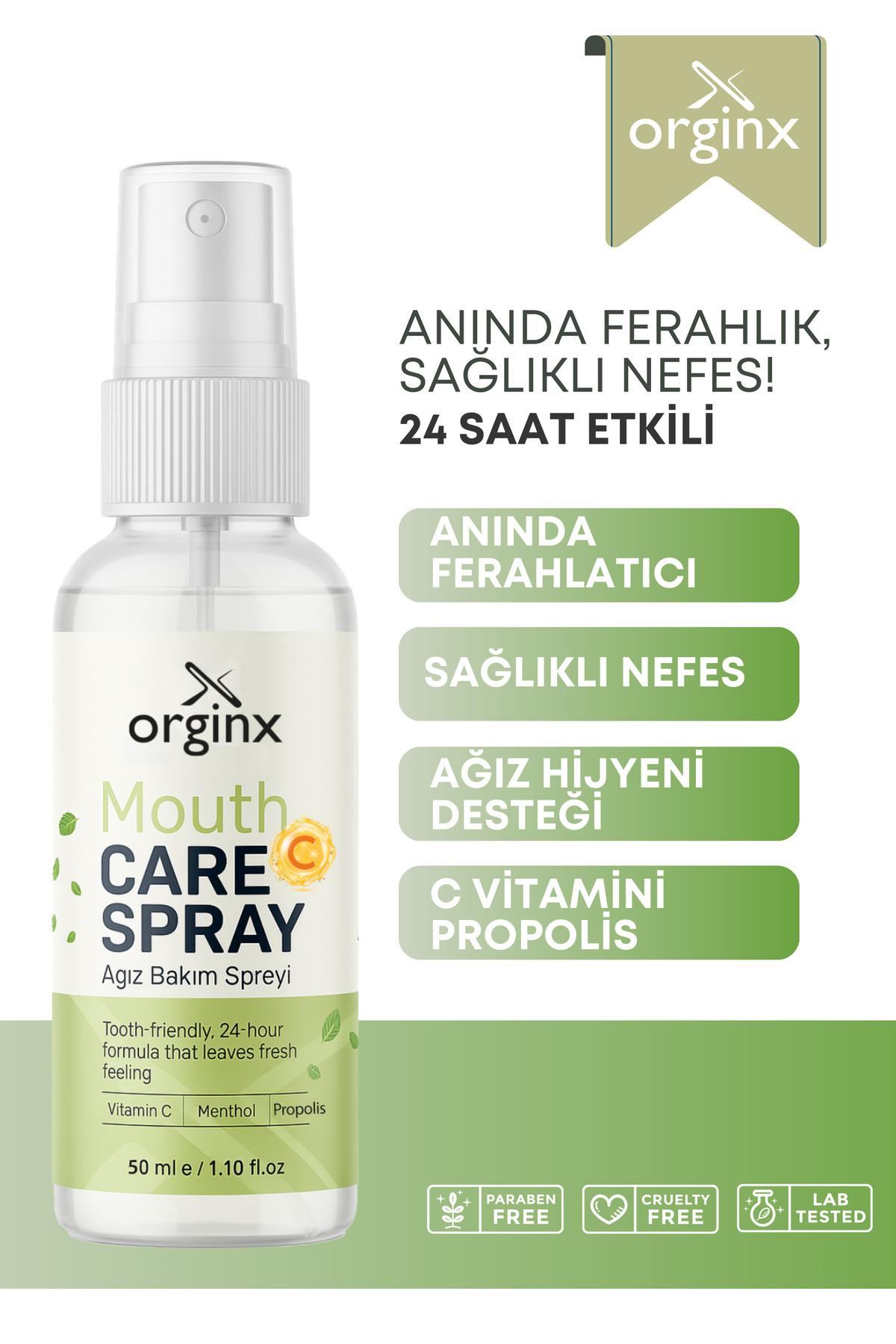 Vitamin C & Propolis Ağız Bakım Spreyi — görsel 1